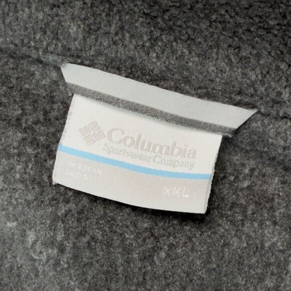 Columbia Benton Springs Black Full Zip Fleece Vest Outerwear Mens Size XXL - Picture 5 of 11